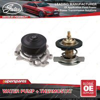 Gates Water Pump + Thermostat Kit for Mercedes Benz Vito 122 W639 3.0L 165kW