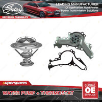 Gates Water Pump + Thermostat Kit for Mitsubishi Outlander CW6W 3.0L 162kW 169kW