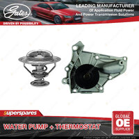 Gates Water Pump + Thermostat Coolant for Toyota Caldina ST215W ST246W 2.0L