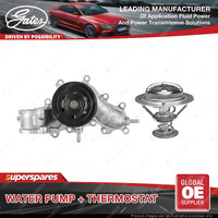 Gates Water Pump + Thermostat Kit for Toyota Landcruiser VDJ 76 78 79 200 4.5L