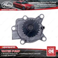 Gates Water Pump for Holden Gemini RB 4XC1 1.5L 52KW 05/1985-05/1986