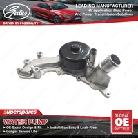Gates Water Pump for Jeep Wrangler JK JL Petrol 3.6L 209KW ERB ERC AWD 2011-ON