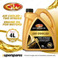 1 x Gulf Western Air Cooled Engine Oil Suitable For Two Stroke 4L