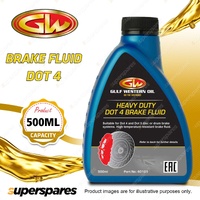 1 x Gulf Western Brake Fluid Dot 4 for Passenger & Commercial Vehicles 500ml