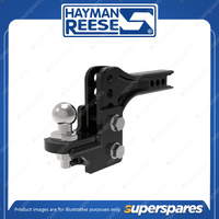 Hayman Reese Towing Accessory Adjustable Tow Ball Mount 3500kg Rating 35x8x22cm