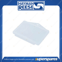 Hayman Reese Towbar Hitch Accessory Registration Label Holder - Matt Finish
