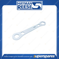 Hayman Reese Towbar Hitch Accessory Tow Ball - Spanner Multi-Fit - Zinc Plated