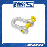 Hayman Reese Towing Accessories D Shackle 11mm - Rated 1500kg - Galvanized