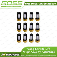 Goss Fuel Injector Repair Kit - Filter Basket Brass Pack 12 OD 6mm