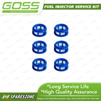 Goss Fuel Injector Repair Kit - Filter Screen Blue Pack 6 Height 5.75mm