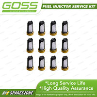 Goss Fuel Injector Service / Repair Kit - Filter Basket Pack 12 OD 6.6mm