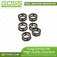 Goss Fuel Injector Repair Kit - Side Feed Filter Pack 6 Height 11.3mm