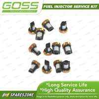 Goss Fuel Injector Repair Kit - Filter Basket Pack 12 OD 6mm Height 7mm