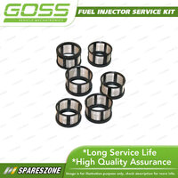 Goss Fuel Injector Repair Kit - Side Feed Filter Pack 6 Height 16.3mm