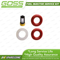 GOSS Fuel Injector Service Kit for Nissan Pulsar N16 1.6L V4 2000-2006