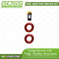 GOSS Fuel Injector Service Kit for Saab 900 9000 Turbo B202L V4 2.0L