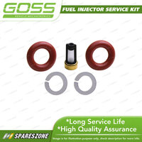 GOSS Fuel Injector Service Kit for Toyota Lexcen VH 3.8L V6 IRK701 89-91