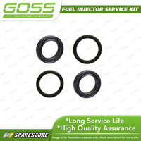 GOSS Fuel Injector Service Kit for Toyota Tarago TCR10 TCR11 TCR20 TCR21