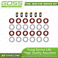 Goss Fuel Injector Service Kit for Holden Commodore VG VH VN 3.8L 88-91