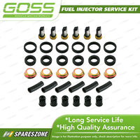 Goss Fuel Injector Service Kit for Holden Commodore VL 3.0L 1986-1988