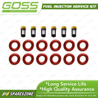 Goss Fuel Injector Service Kit for Holden Jackaroo UBS25 3.2L 6VD1 92-98