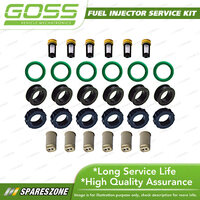 Goss Fuel Injector Service Kit for Mazda 929 HD HE MPV LV10 LV11 3.0L