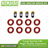 Goss Fuel Injector Service Kit for Mitsubishi Colt RG RZ 1.5L 4A91 06-ON