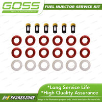 Goss Fuel Injector Service Kit for Saab 9000 9-3 3.0L B308E B308L 95-01