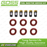 Goss Fuel Injector Service Kit for Toyota Kluger GSU40 45 3.5L 2GR-FE 2007-ON