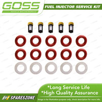 Goss Fuel Injector Service Kit for Volvo 850 S60 S70 V70 2.4L 2.5L