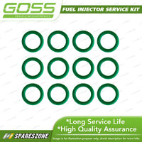 Goss Fuel Injector Repair Kit - Injector Seal Upper Pack 12 ID 8mm
