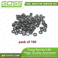 Goss Fuel Injector Repair Kit - Injector Seal Lower Pack 100 ID 9.2mm