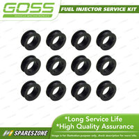 Goss Fuel Injector Repair Kit - Injector Buffer Ring Pack 12 ID 10.2mm
