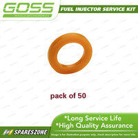 Goss Fuel Injector Service / Repair Kit - Spacer Nylon Pack 50 Thick 1.9mm