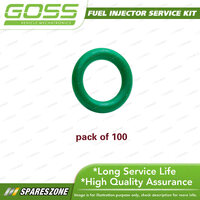 Goss Fuel Injector Repair Kit - Injector Seal Upper Pack 100 ID 7.5mm