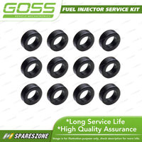 Goss Fuel Injector Repair Kit - Injector Seal Lower Pack 12 ID 8.3mm