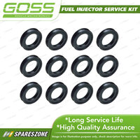 Goss Fuel Injector Service / Repair Kit - Body Seal Pack 12 ID 13.7mm