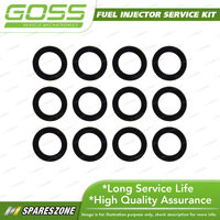 Goss Fuel Injector Service / Repair Kit - Buffer Insulator Pack 12 ID 12mm
