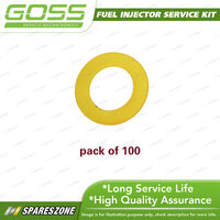 Goss Fuel Injector Repair Kit - Nylon Spacer Pack 100 Thick 0.9mm