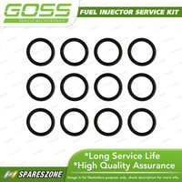 Goss Fuel Injector Repair Kit - Injector Upper Seal Pack 12 ID 14.5mm