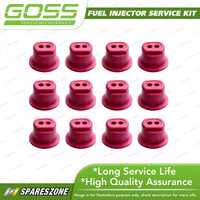 Goss Fuel Injector Repair Kit - Pintle Cap Twin Spray Pack 12 for Ford