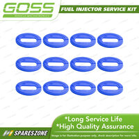 Goss Fuel Injector Service / Repair Kit - Injector Retainer Clip Pack 12