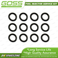 Goss Fuel Injector Repair Kit - Injector Seal Lower Pack 12 ID 9.4mm