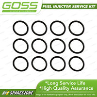 Goss Fuel Injector Repair Kit - Injector O-Ring Seal Pack 12 ID 19.4mm