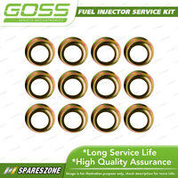 Goss Fuel Injector Service / Repair Kit - Injector Hose Ferrule Pack 12