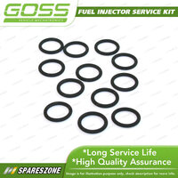 Goss Fuel Injector Repair Kit O-Ring Lower Side Feed Pack 12 ID 14.65mm
