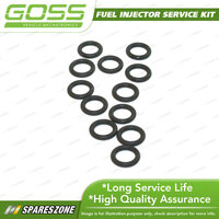 Goss Fuel Injector Service / Repair Kit - Injector O-Ring Pack 12 ID 10mm