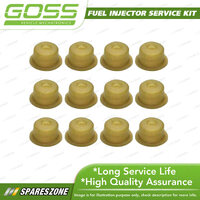 Goss Fuel Injector Repair Kit - Pintle Cap Pack 12 HD 3mm Height 6.4mm