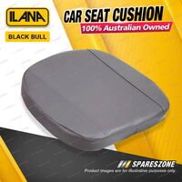 Single Ilana Universal Comfort Black Bull 40mm Height Car Seat Cushion - Grey
