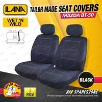 Rear Ilana Wet'N Wild Seat Covers for Mazda BT-50 TF XTR/GT/SP/Thunder Dual Cab